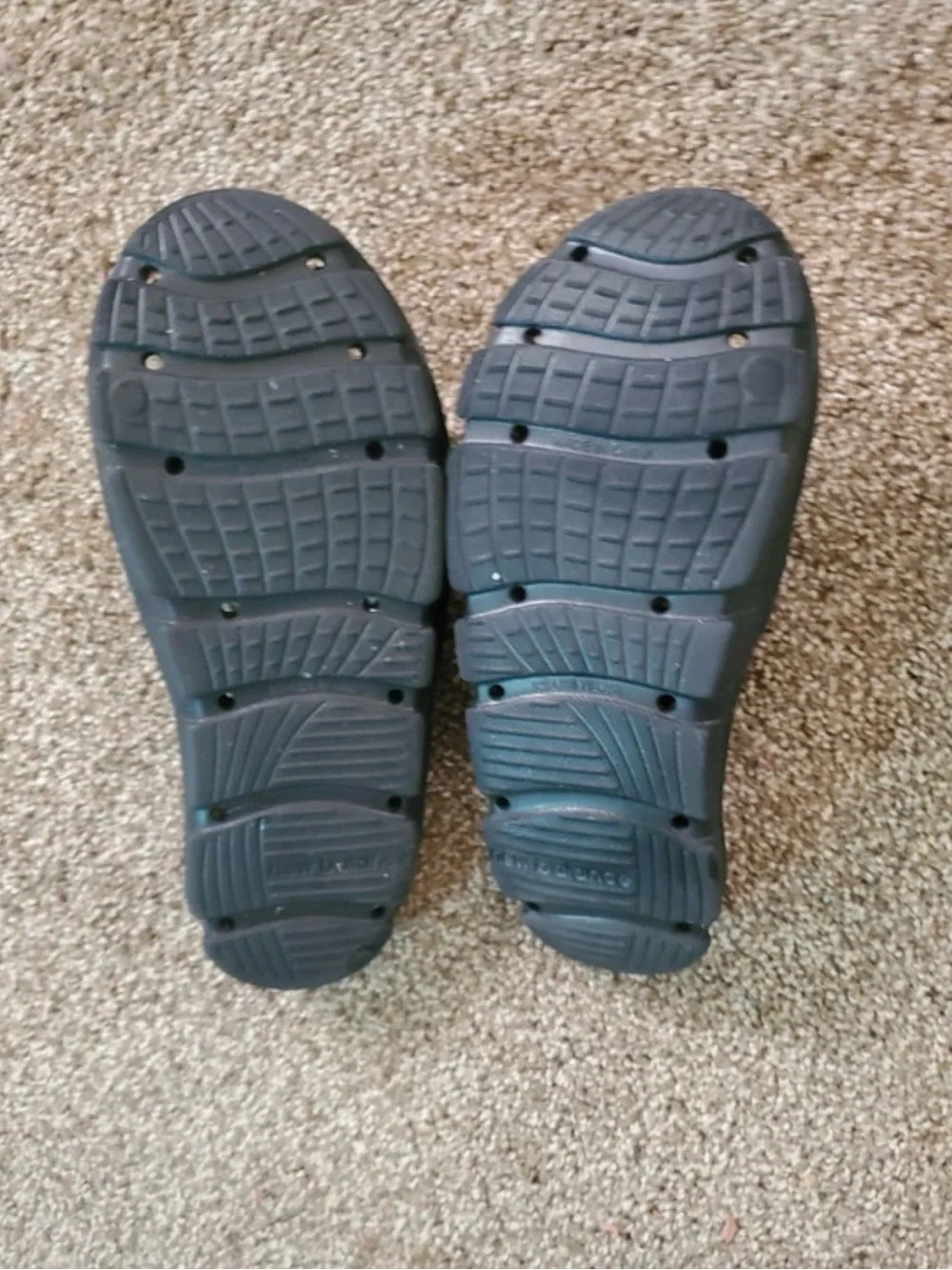 New Balance Kids Black Slide Sandals with White Logo